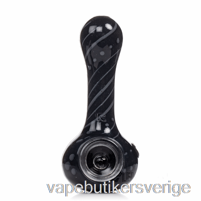 Vape Sverige Eyce Oraflex Blommig Silikonsked Svart/grå